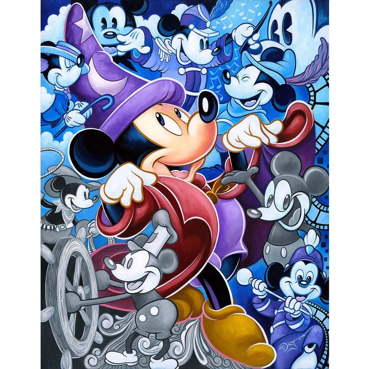 ディズニー Disney D23 ファインアート Tim Rogerson